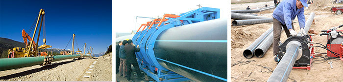 hdpe供水燃气管生产线2